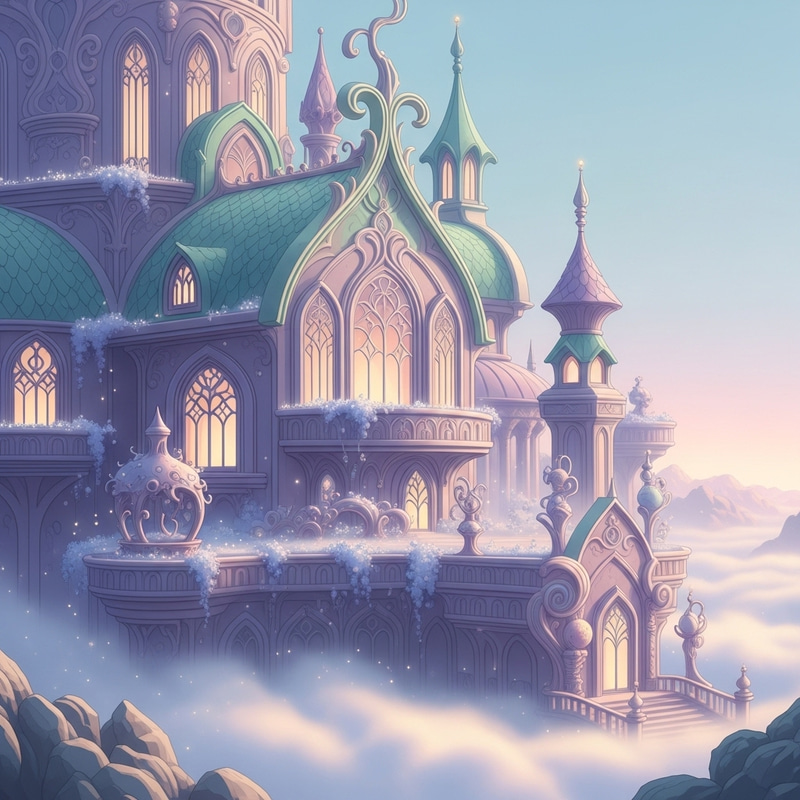 Ethereal Secretariat Building: A Dreamy Charm