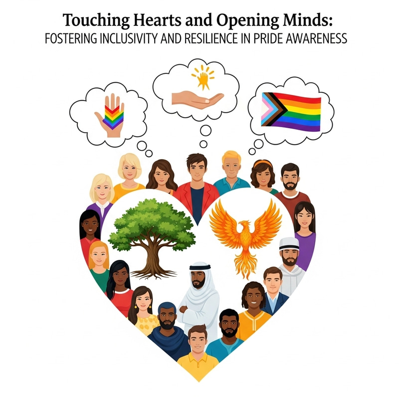 Touching Hearts & Opening Minds: Building Inclusivity in Pride Awareness Touching Hearts & Opening Minds: Building Inclusivity in Pride Awareness