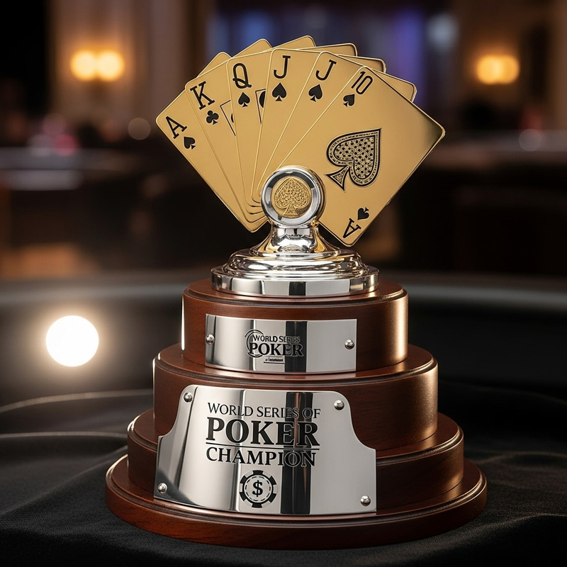 Poker Champion Trophy - Premium Poker Award Poker Champion Trophy - Premium Poker Award