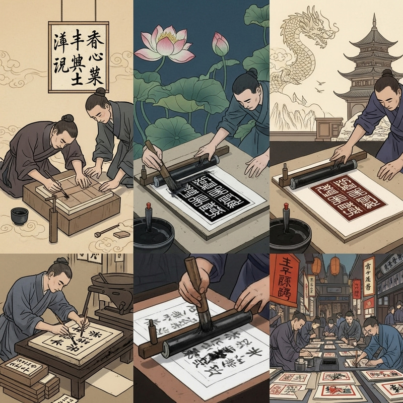 Evolution of Print in Ancient Chinese Art Evolution of Print in Ancient Chinese Art
