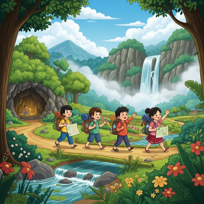 Exploring the Enchanted Forest: A Tale of Adventure and Friendship Exploring the Enchanted Forest: A Tale of Adventure and Friendship