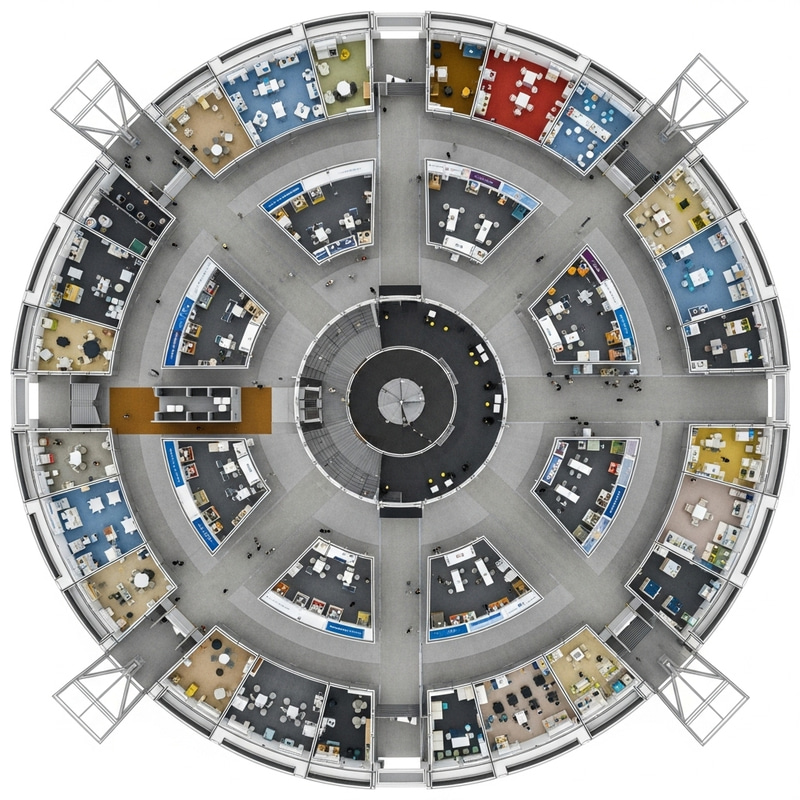 Circular Exhibition Floor Plan | Architectural Design Circular Exhibition Floor Plan | Architectural Design