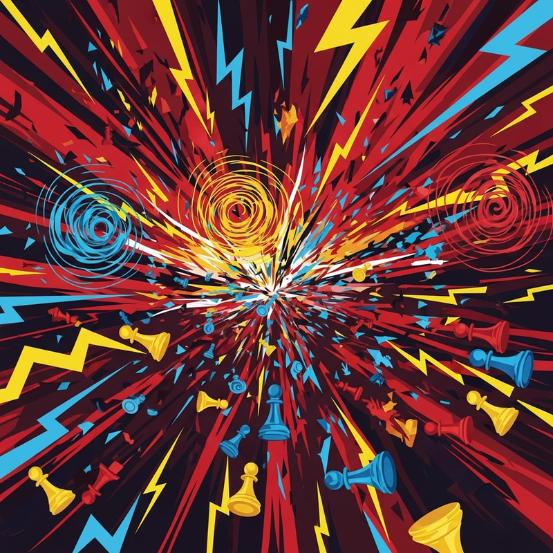 Dynamic Representation of Peru's Political Turmoil with Bold Colors Dynamic Representation of Peru's Political Turmoil with Bold Colors