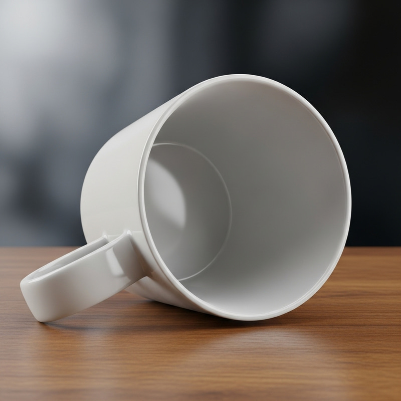 White Porcelain Mug Mockup for Sale | Unique Design