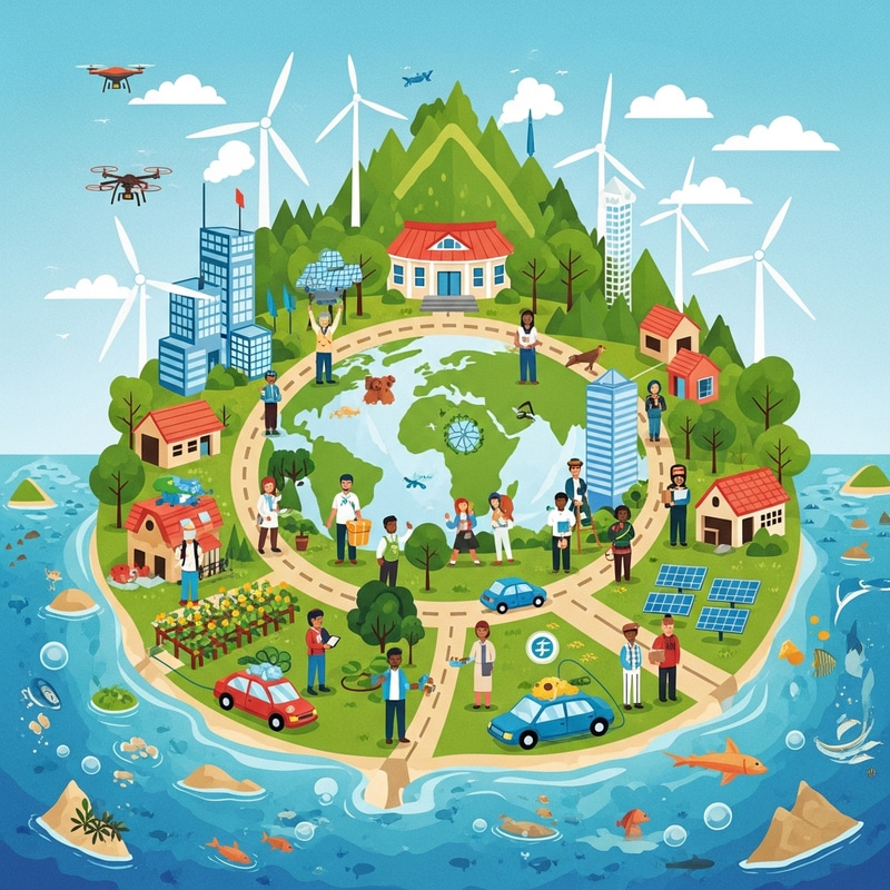 2030: World Achieving Sustainable Development Goals