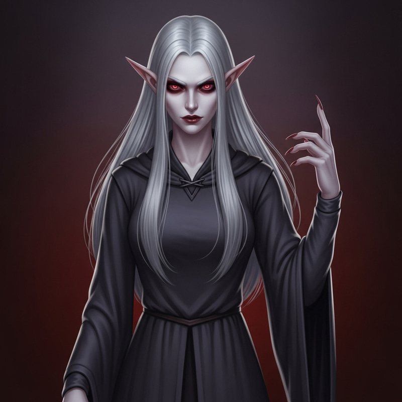 Elf Vampire | Enigmatic and Seductive Elf Vampire | Enigmatic and Seductive