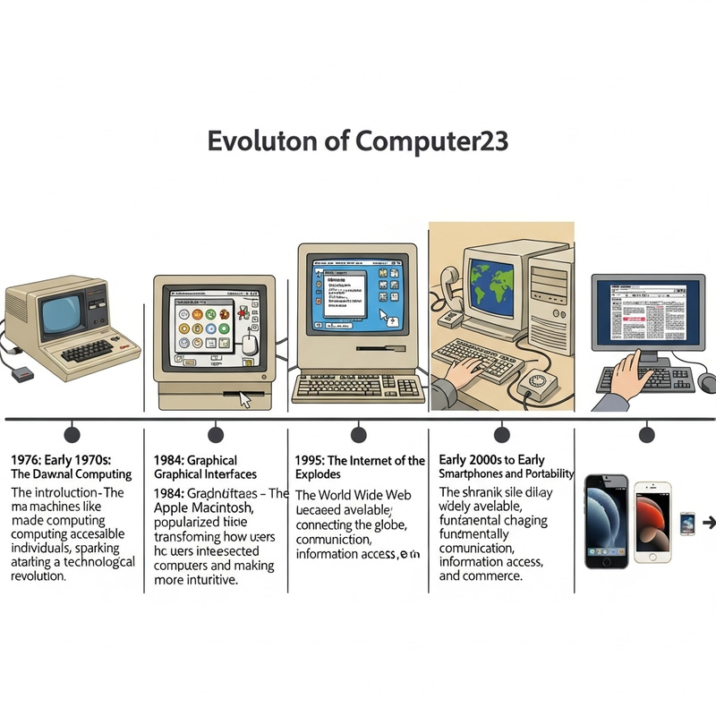 Computer Evolution: 1976 to 2023 in 5 Images Computer Evolution: 1976 to 2023 in 5 Images