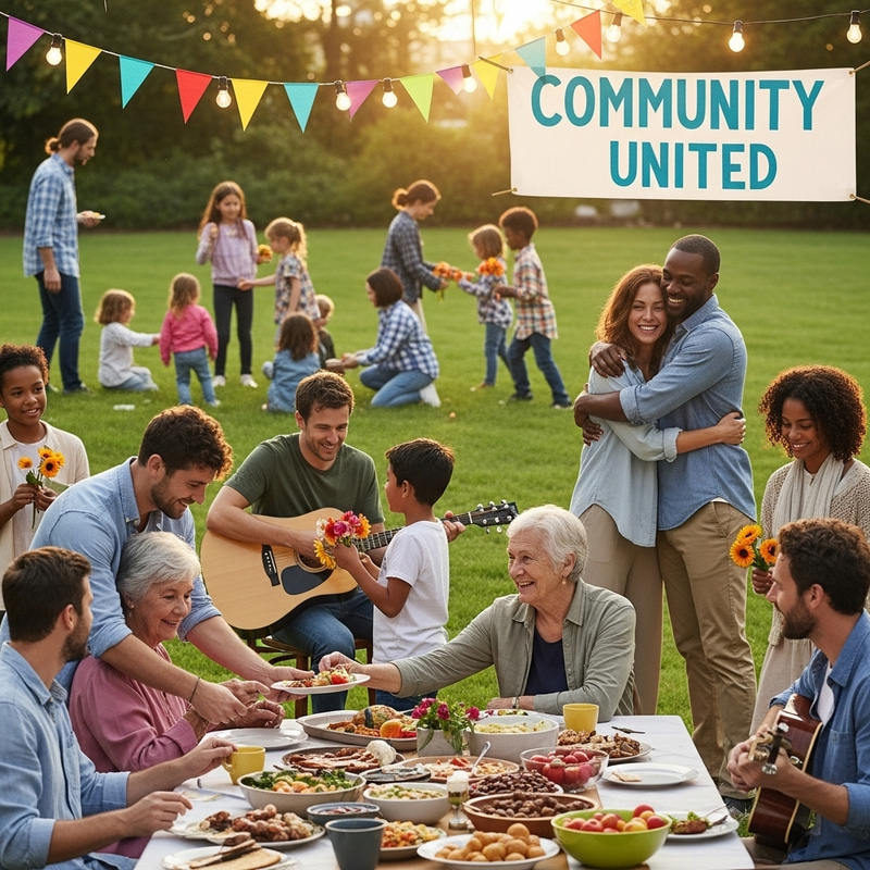 Vibrant Community: Unity and Support in Action Vibrant Community: Unity and Support in Action