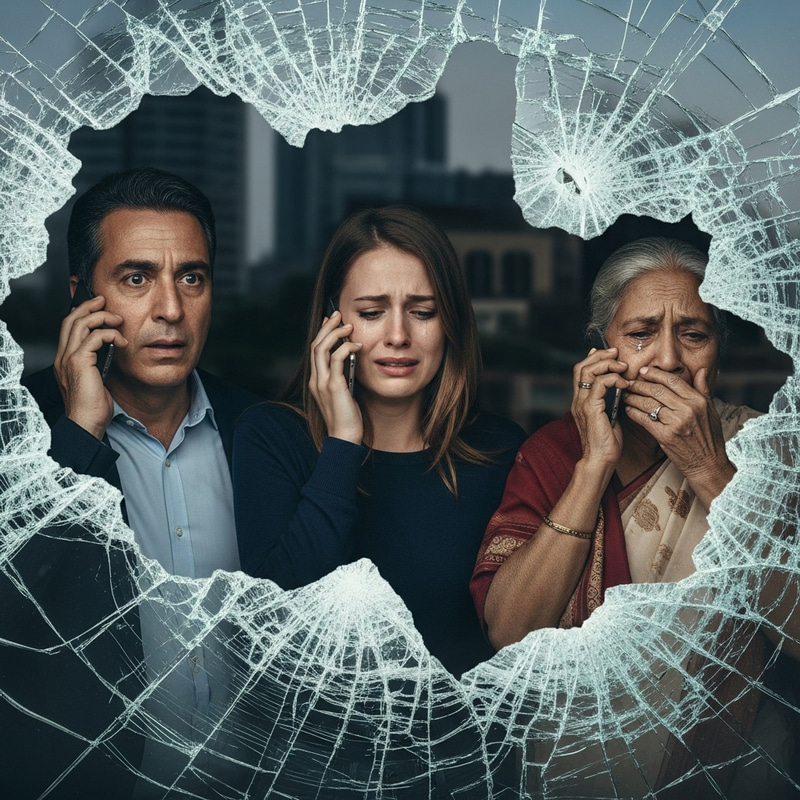 Emotional Scenes: Window Shattering Impact Emotional Scenes: Window Shattering Impact