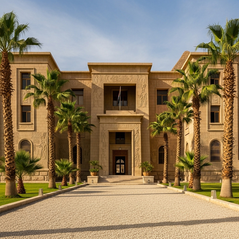 General Administration Building in Giza, Egypt General Administration Building in Giza, Egypt