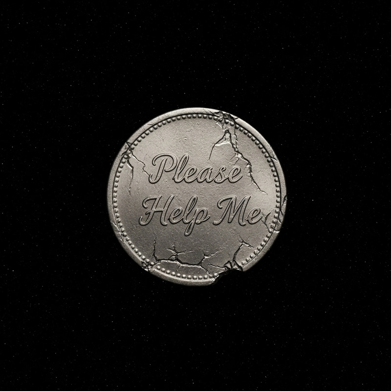 The Cry for Help: 'Please Help Me' Coin Drifting in Cosmic Solitude The Cry for Help: 'Please Help Me' Coin Drifting in Cosmic Solitude