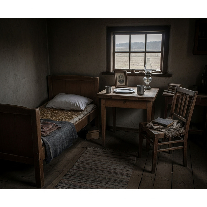 Holocaust-era Bedroom: A Glimpse into History