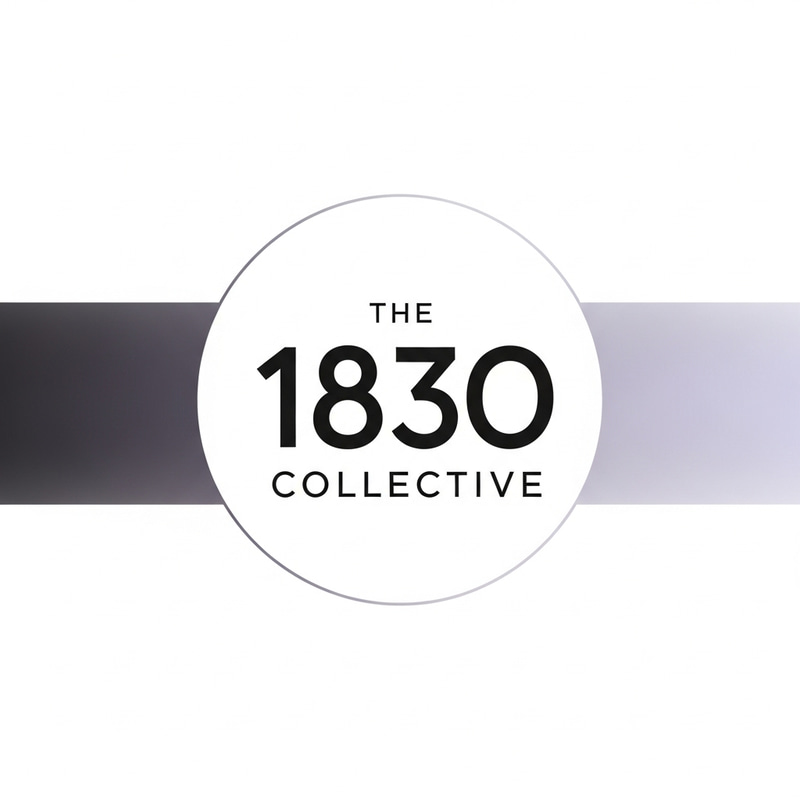 The 1830 Collective | Modern Gradient Circle Design