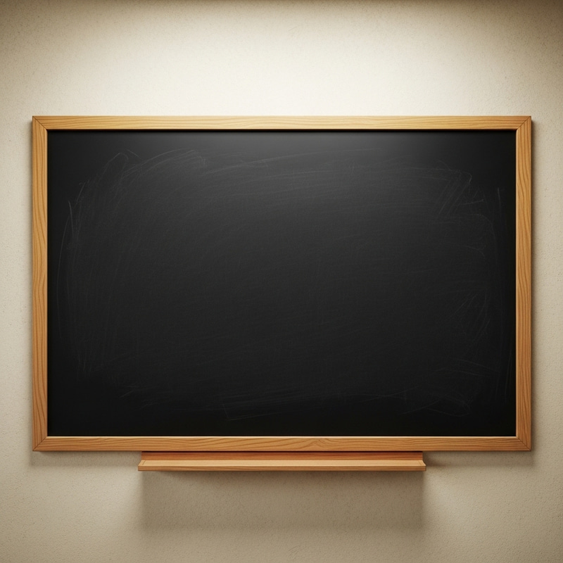 Empty Black Chalkboard Image Empty Black Chalkboard Image