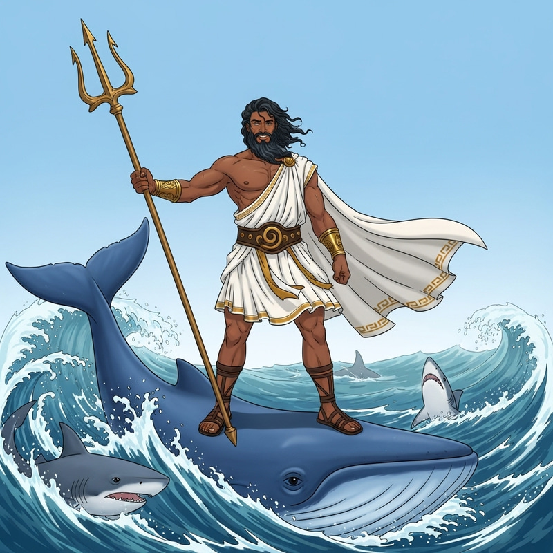 Poseidon: God of the Sea and Master of Waves Poseidon: God of the Sea and Master of Waves