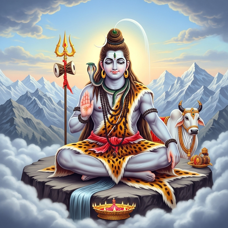 Lord Shiva: Symbol of Divine Serenity and Power Lord Shiva: Symbol of Divine Serenity and Power