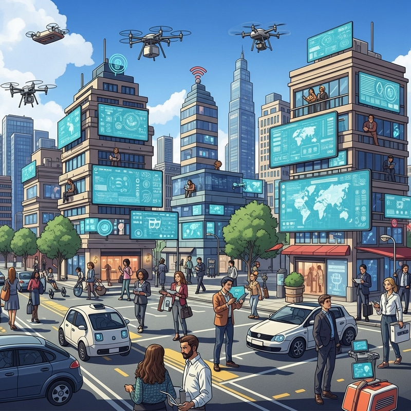 Explore High-Tech Society in Digital Age