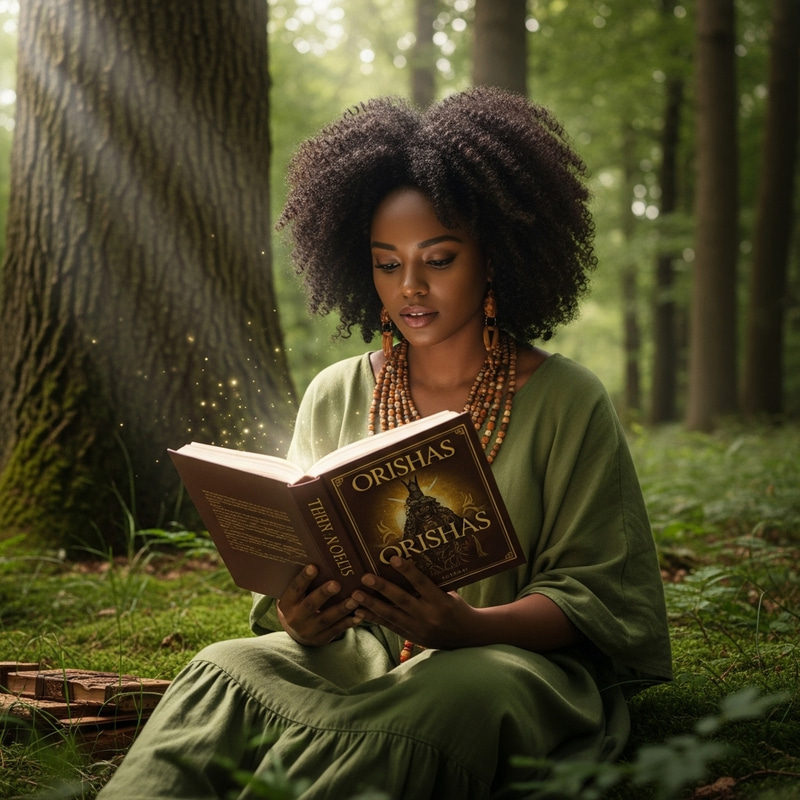 Beautiful Black Goddess In Orishas Lore | Forest Reading