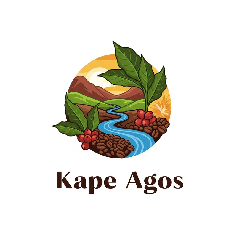 Captivating Logo Design for Kape Agos Coffee Shop | Warm & Inviting Captivating Logo Design for Kape Agos Coffee Shop | Warm & Inviting