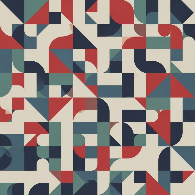 Stunning Geometric Art: Bold Shapes & Colors