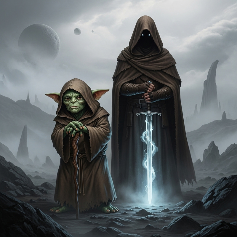 Yoda-Inspired Alien Wisdom and Jedi Adventure Yoda-Inspired Alien Wisdom and Jedi Adventure