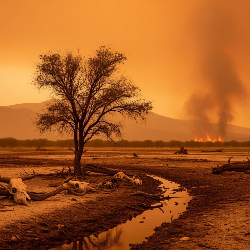 Climate Change Impacts - Visual Representation Climate Change Impacts - Visual Representation