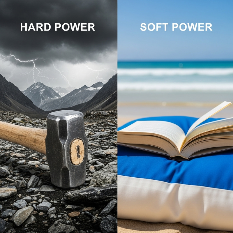 Hard Power vs Soft Power: Visualizing Influence and Contrast