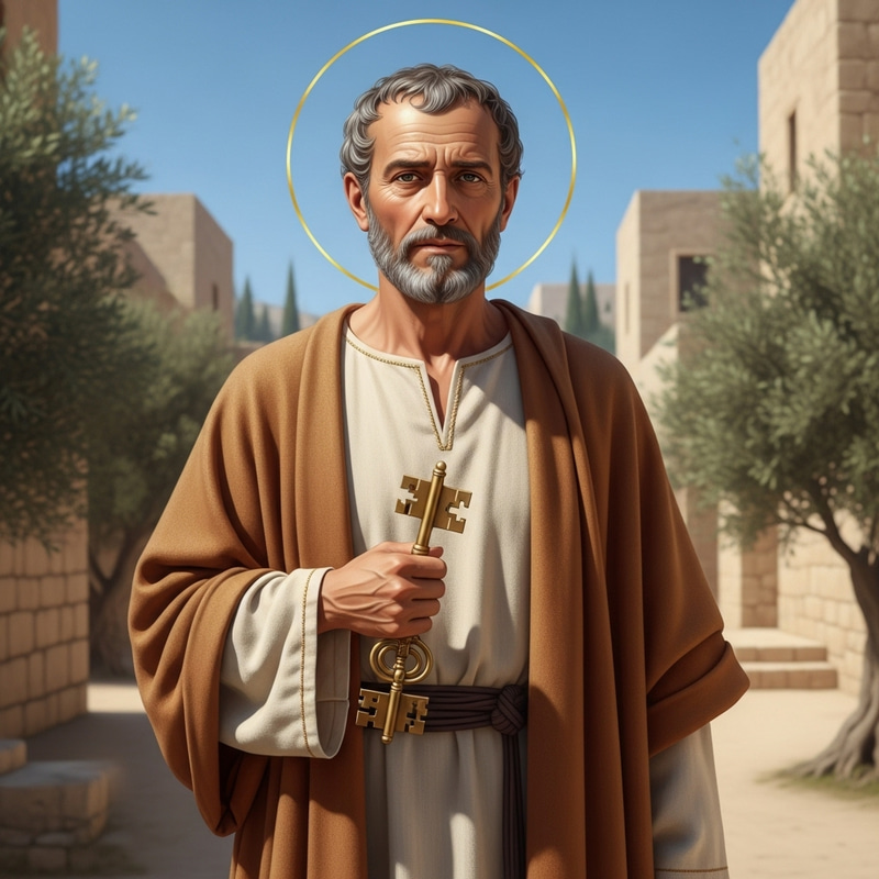 Apostle Peter: Traditional Depiction & Symbolism - A Middle-Eastern Man with Keys to Heaven Apostle Peter: Traditional Depiction & Symbolism - A Middle-Eastern Man with Keys to Heaven