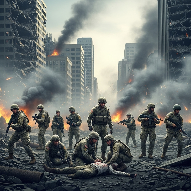 War Zone Crisis: Dramatic Realism and Urgent Action War Zone Crisis: Dramatic Realism and Urgent Action