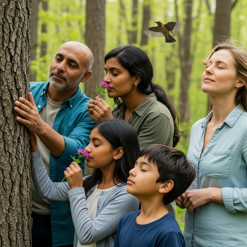 Forest Therapy: A Sensory Healing Experience Forest Therapy: A Sensory Healing Experience