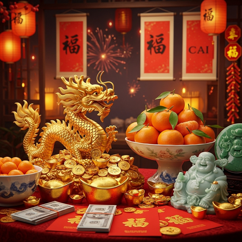 Celebration, Wealth, and Good Fortune Celebration, Wealth, and Good Fortune