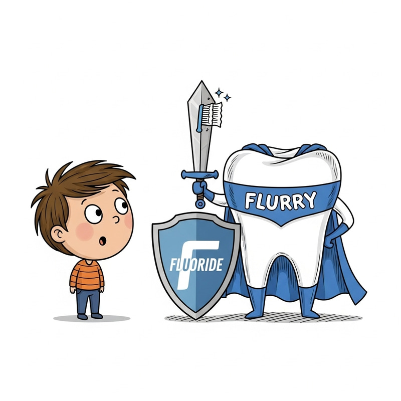 Superhero Tooth and Fluoride Defender: Kid's Dental Adventure Superhero Tooth and Fluoride Defender: Kid's Dental Adventure