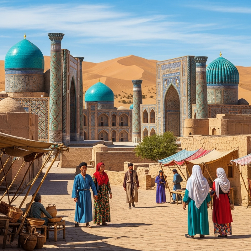 Explore Ancient Uzbekistan's Architectural Wonders Explore Ancient Uzbekistan's Architectural Wonders