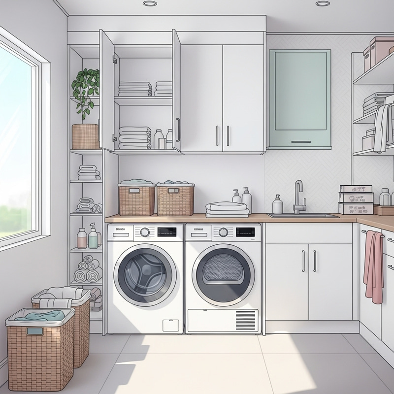 Sleek Modern Laundry Room Design Ideas Sleek Modern Laundry Room Design Ideas