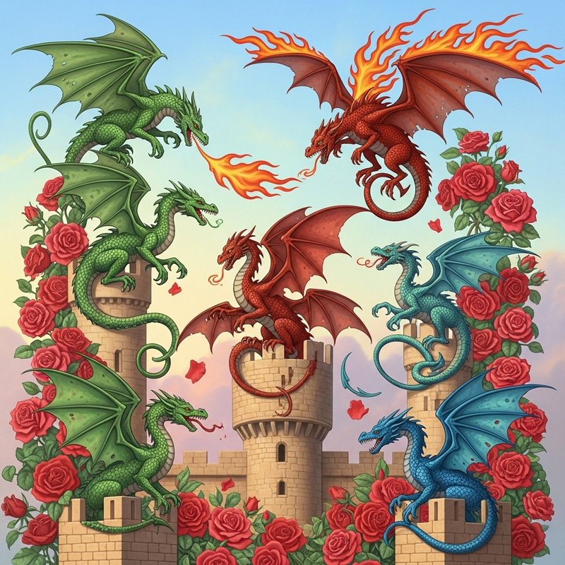 Dragons and Roses: Celebrating Sant Jordi's Day in Style Dragons and Roses: Celebrating Sant Jordi's Day in Style