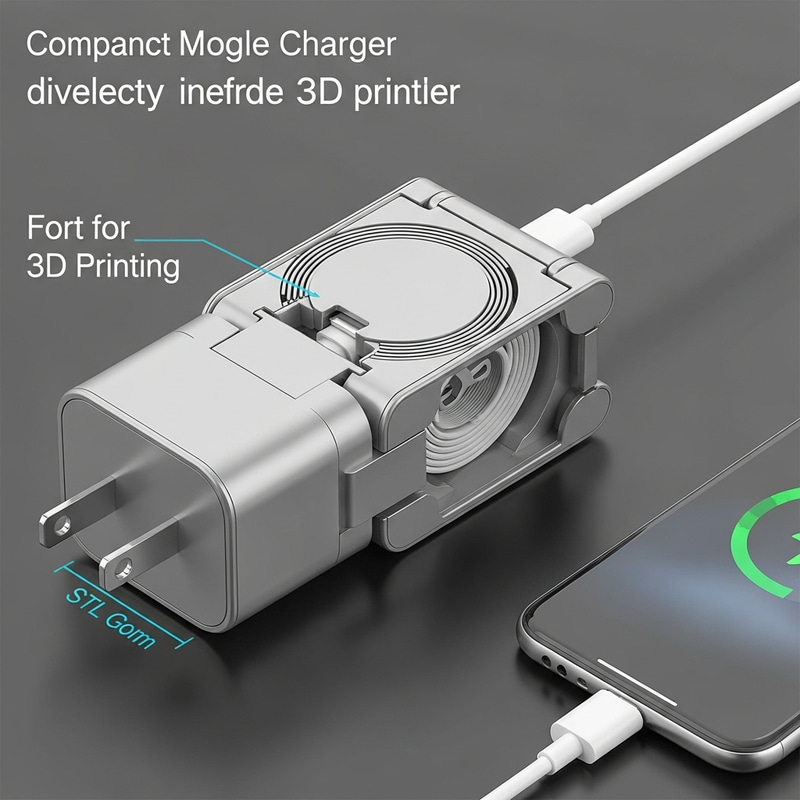 Smartphone Charger with Innovative Cable Management for Efficient Charging Smartphone Charger with Innovative Cable Management for Efficient Charging