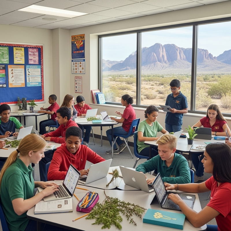 Student Learning in Arizona: Environmental Interaction & Innovation Student Learning in Arizona: Environmental Interaction & Innovation