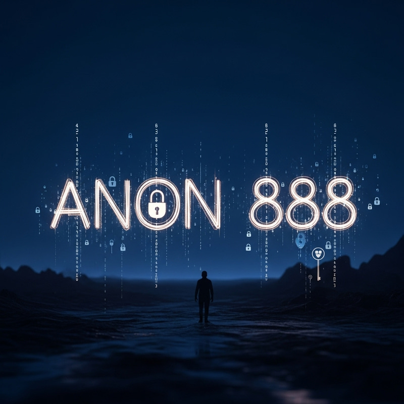 Exclusive ANON 888 NFT Artwork for Privacy Enthusiasts