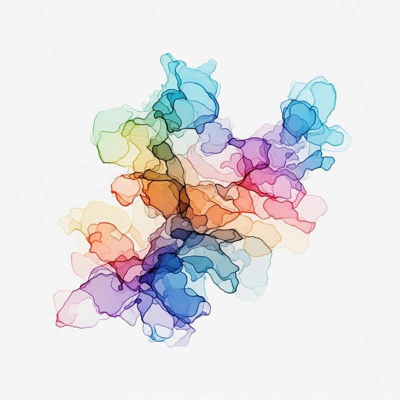 Abstract Watercolor Art: Fluid Forms & Soft Transitions Abstract Watercolor Art: Fluid Forms & Soft Transitions