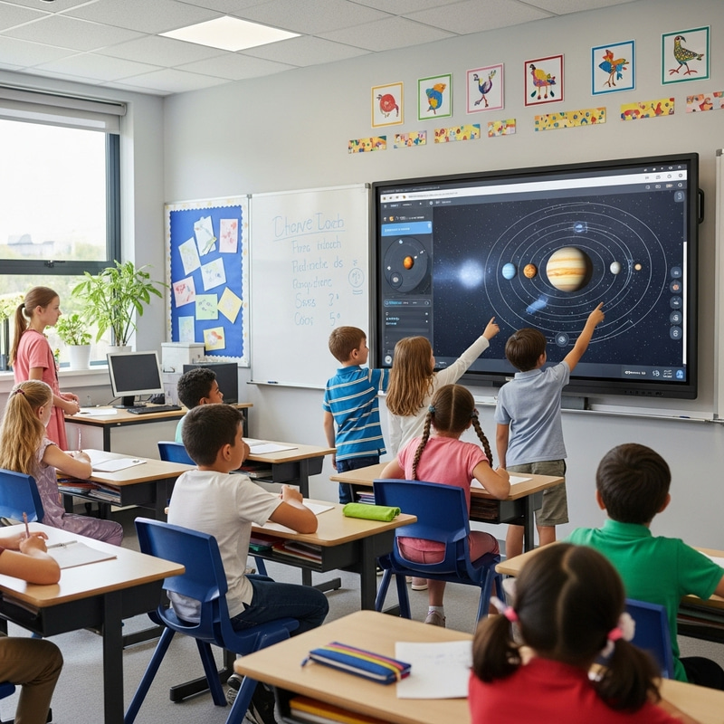 Interactive Touchscreen Science Classroom Interactive Touchscreen Science Classroom