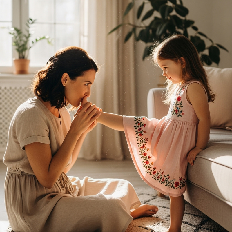 Angelina Jolie Kisses Daughter's Foot | Sweet Moment Angelina Jolie Kisses Daughter's Foot | Sweet Moment