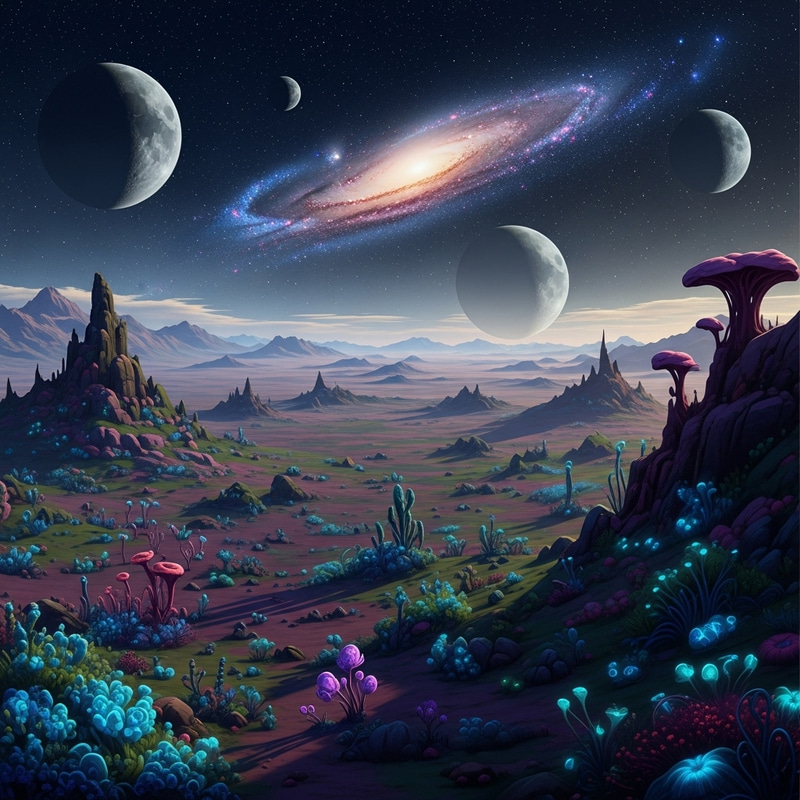 Captivating Alien Landscape Art and Imagery Captivating Alien Landscape Art and Imagery