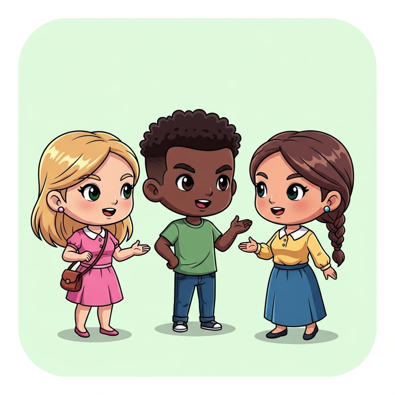 Chibi Cartoon Characters in Animated Chat Chibi Cartoon Characters in Animated Chat