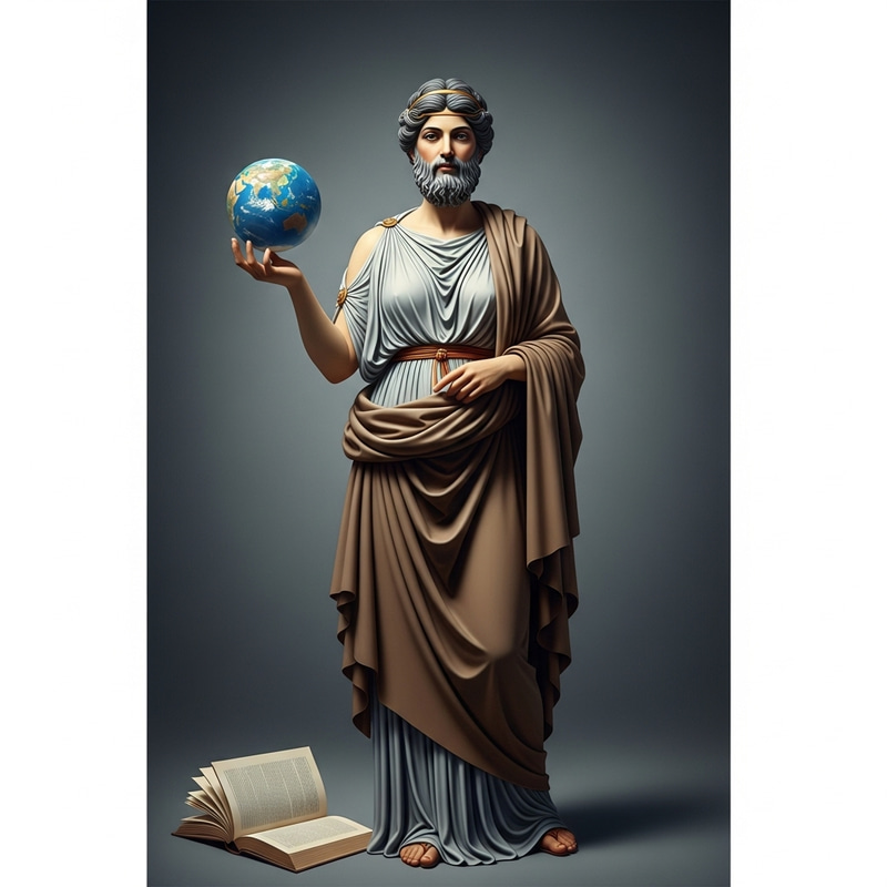 Greek Female Philosopher: A Portrait of Wisdom Greek Female Philosopher: A Portrait of Wisdom