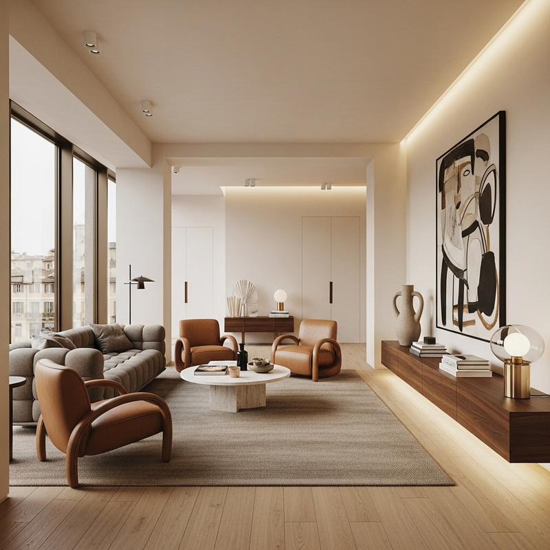 Designer Interior in Antonio Lupi Style | Luxury & Elegance