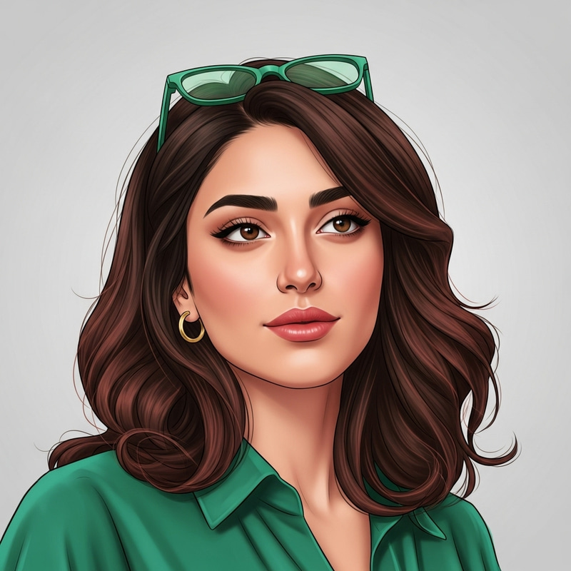 Strikingly Beautiful Mid 20s Woman with Auburn Brown Hair & Glasses Strikingly Beautiful Mid 20s Woman with Auburn Brown Hair & Glasses