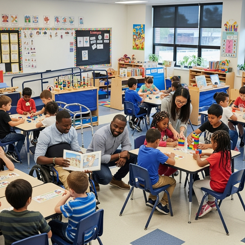 Inclusive Classroom for Diverse Learning Needs