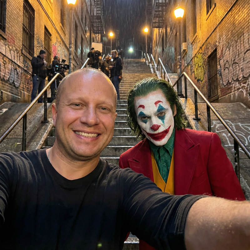 Ultra-Realistic Selfie with Arthur Fleck from Joker