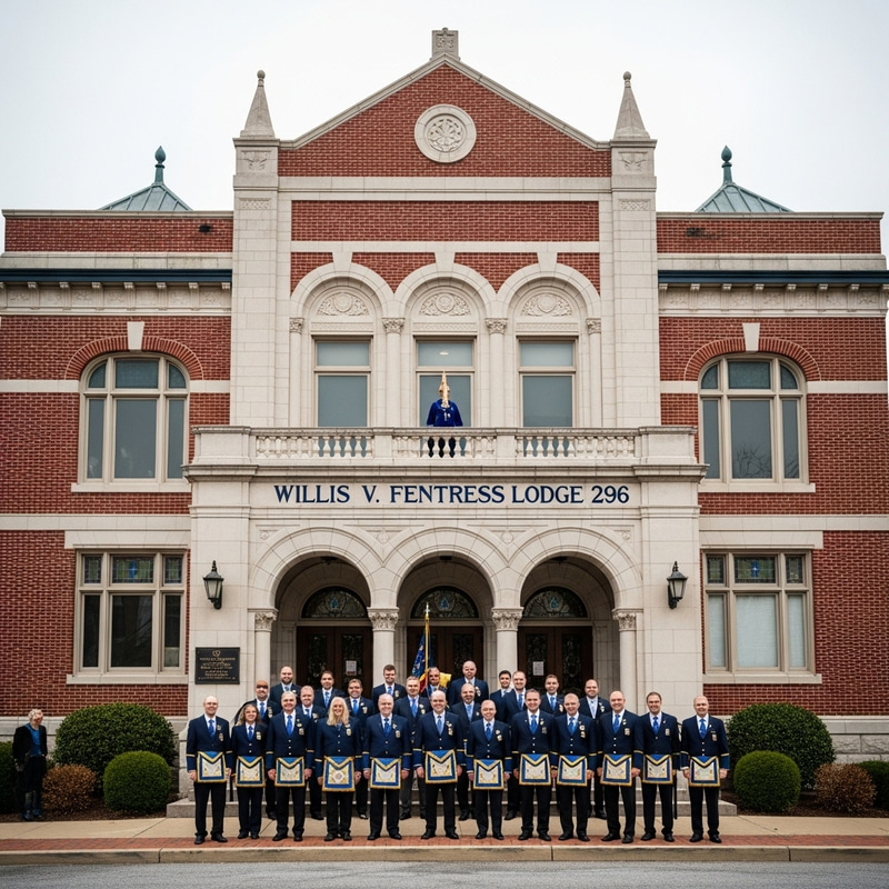 Willis V. Fentress Lodge 296: Vibrant Unity & Masonic Architecture