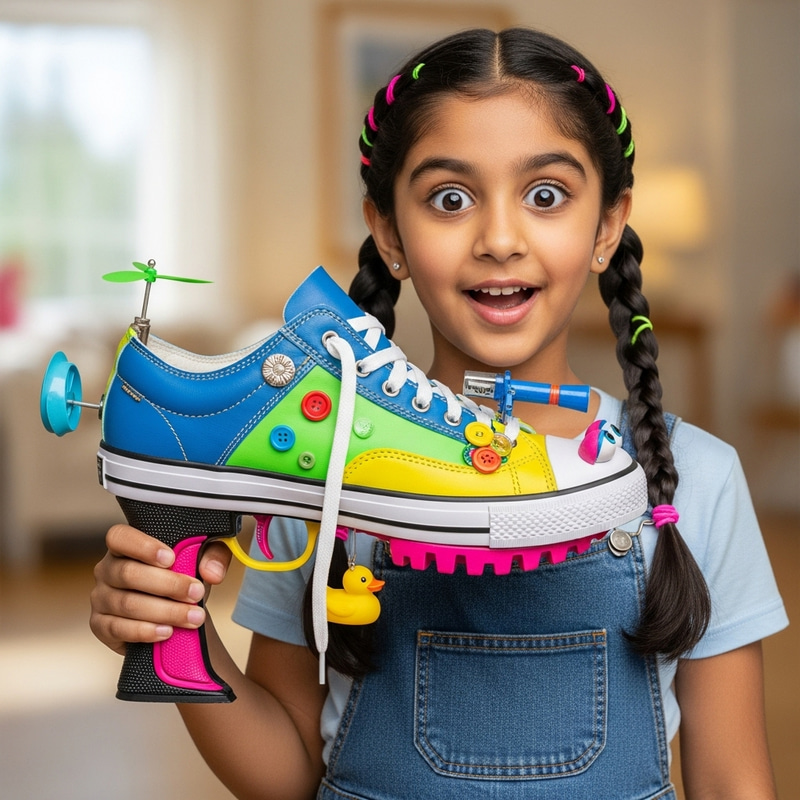 Girl with a Shoe-Gun: Fun and Imaginative Art Girl with a Shoe-Gun: Fun and Imaginative Art